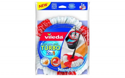 Gyorsfelmosó utántöltő fej, VILEDA "Easy Wring TURBO 2 in 1"